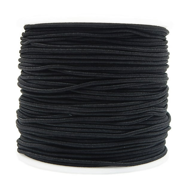 Yards Elastic Cord Stretch Thread String Round  0.8mm/1mm Sewing Hair Band Craft